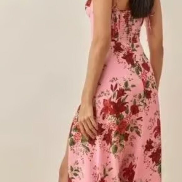 Reformation Dress Juliette Dress Valeria Size 8 - Picture 5 of 8